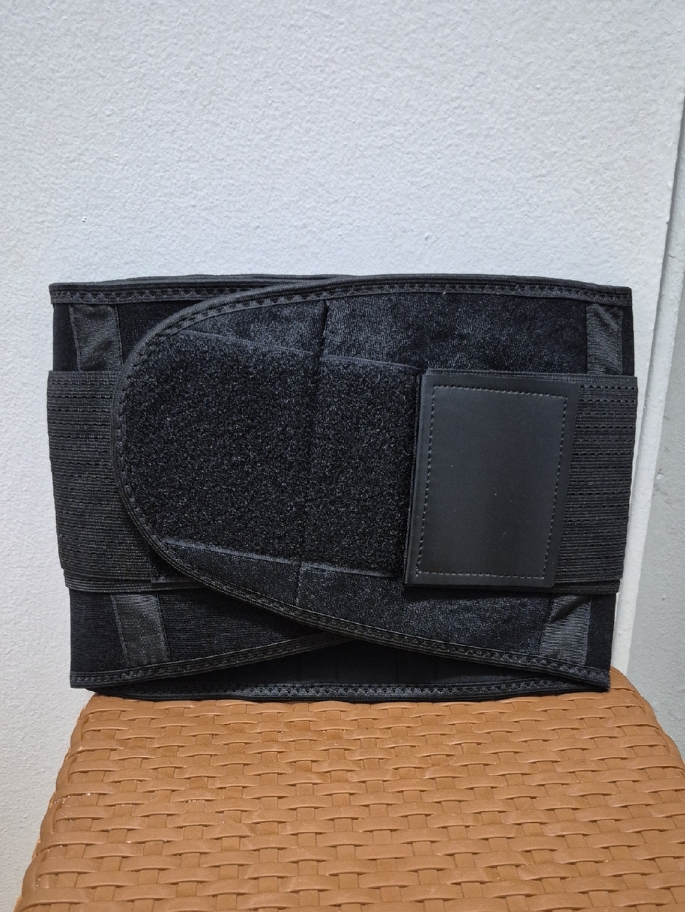Adjustable Black Lumbar Support Belt